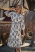 Rennie Floral Darny Long Sleeve Midi Dress