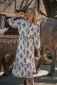 Rennie Floral Darny Long Sleeve Midi Dress