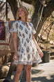 Rennie Floral Warna Shift Mini Dress