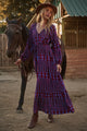 Ramsay Abstract Larrie Button Down Maxi Dress