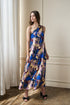 Glena Pleated Maxi Dress Irelia Floral