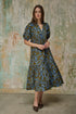 Wynette Tiered Midi Dress Solvay Floral