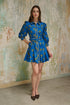 Harrah Button Down Mini Dress Countryside