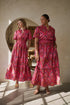 Azura Paisley Belraj Poplin Maxi Dress Curve