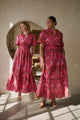Azura Paisley Belraj Poplin Maxi Dress Curve