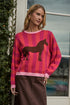 Horse Lover Stripe Sweater