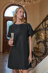 Hestia Shift Mini Dress Taffeta