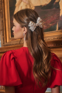 Blaire Pearl Bow Clip