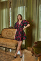 Noemie Jacquard May Tiered Mini Dress
