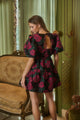 Noemie Jacquard May Tiered Mini Dress