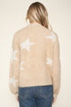 Starry Eyed Eyelash Oatmeal Sweater