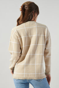 Dansby Window Pane Sweater