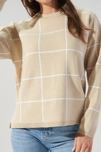 Dansby Window Pane Sweater