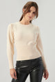 Sierra Puff Sleeve Ribbed Sweater