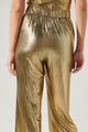 Primadonna Pintuck Wide Leg Liquid Gold Pants