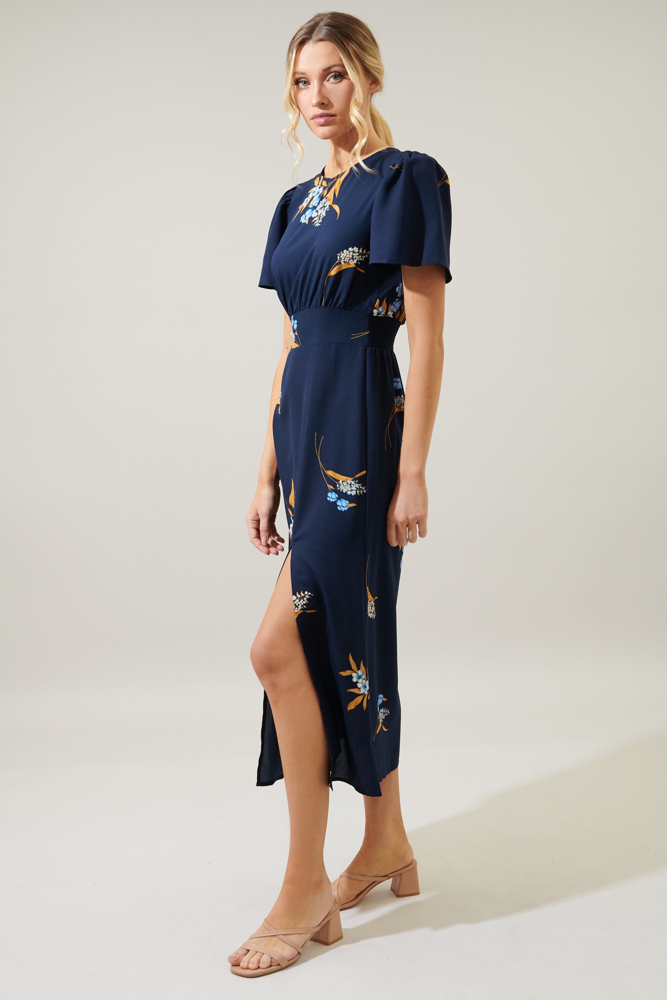 at dusk midi dress Midi Dress | Midi Shirt Dress