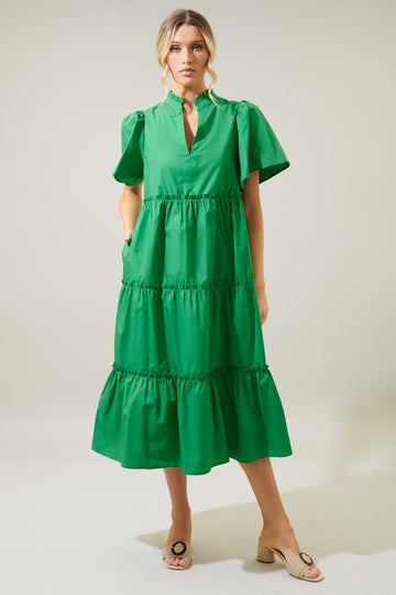 Patricia Floral Midi Dress main image 1