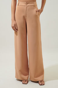 Chelsea Belted Wide Leg Trousers