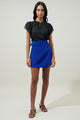 Chelsea Belted Mini Skirt
