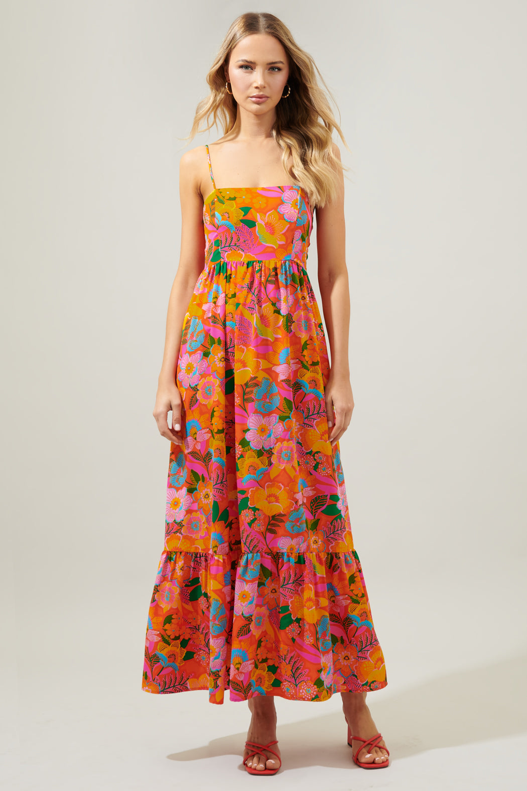 idalia maxi dress Idalia Tie Back Maxi Dress Curve