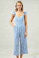 Montgomery Flouncy Cropped Jumpsuit