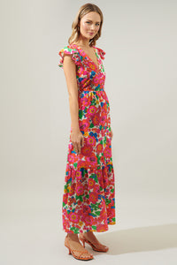 Summersalt Tropical Evianna Button Down Maxi Dress – Sugarlips