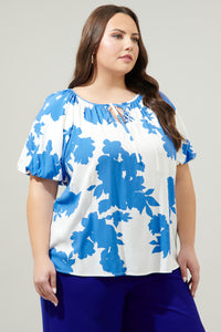 Don't Be Shy Overseas Balloon Sleeve Top Curve