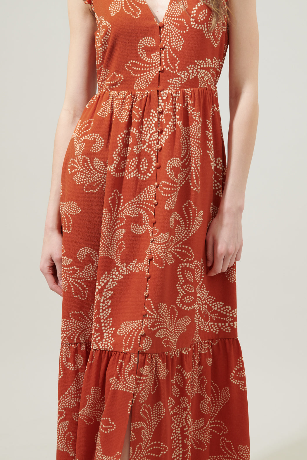 Ginger Paisley Evianna Button Down Maxi Dress Ginger Paisley Evianna Button Down Maxi Dress