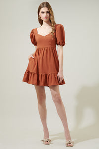 Evy Sweetheart Mini Dress