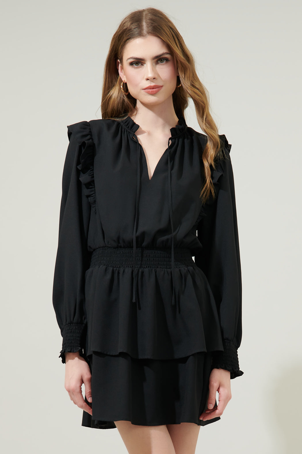 Baron Layered Mini Dress Sugarlips Baron Layered Mini Dress Sugarlips