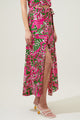 Cienega Floral Maxi Wrap Skirt