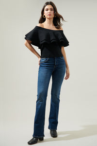 Kaila Off the Shoulder Sweater Top