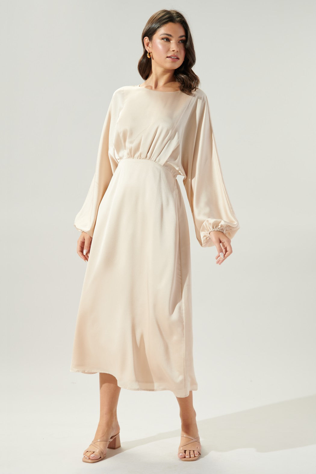 silk dolman dress Flora Kung Silk Dolman Dress S/M OMNIA