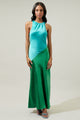 Kavela Color Block Sheath Maxi Dress