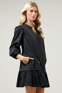 Velma Ruffle Shift Dress