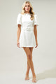 Chelsea Bubble Sleeve Mini Dress