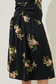 Jasleen Floral Bruna Drop Waist Midi Dress Curve
