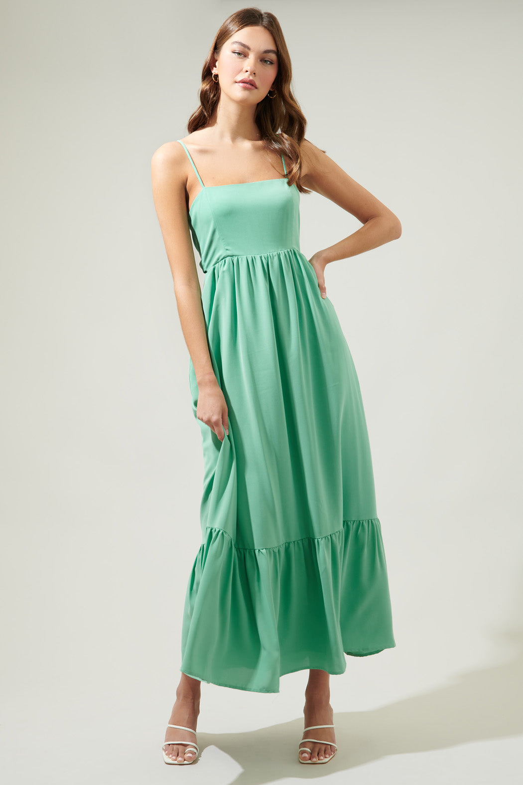Delany Tie Back Maxi Dress Sugarlips Delany Tie Back Maxi Dress Sugarlips