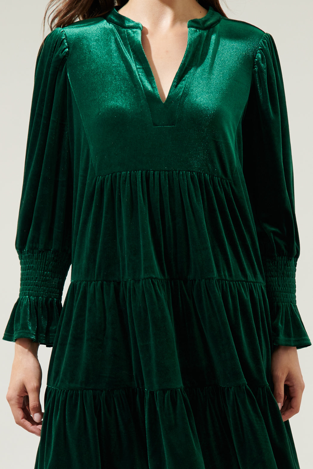 Lagoon Velvet Babydoll Mini Dress Black / Xs by Sugarlips Lagoon Velvet Babydoll Mini Dress Black / Xs by Sugarlips