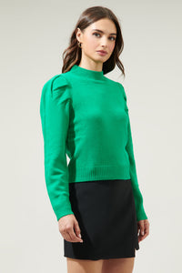 Claire Charmer Puff Sleeve Sweater