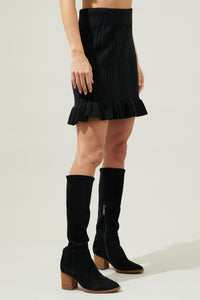 Tula Rosa Ruffle Mini Skirt