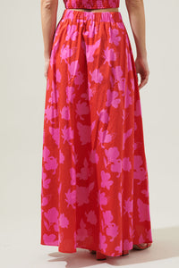 Raspberry Bliss Long Skirt