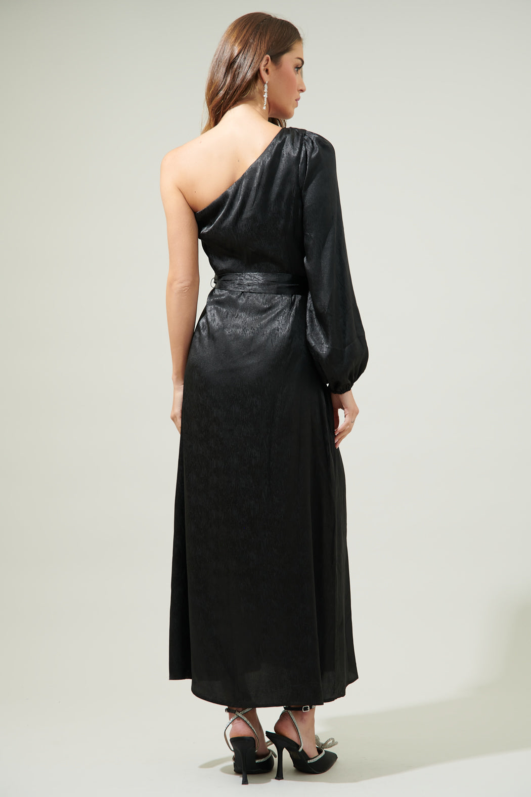 azazie one shoulder dress Azazie Mika