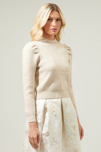 Miranda Solid Cropped Sweater