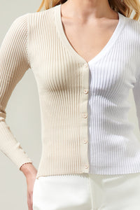 Olivia Mill Button Up Ribbed Cardigan