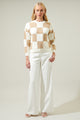 Morning Star Checkerboard Sweater