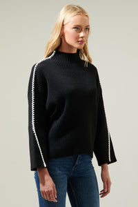 Cole Whipstitch Turtle Neck Sweater