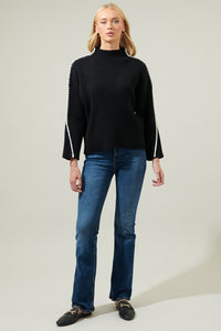 Cole Whipstitch Turtle Neck Sweater