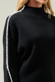 Cole Whipstitch Turtle Neck Sweater