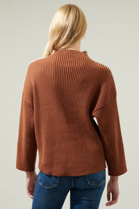 Cole Whipstitch Turtle Neck Sweater